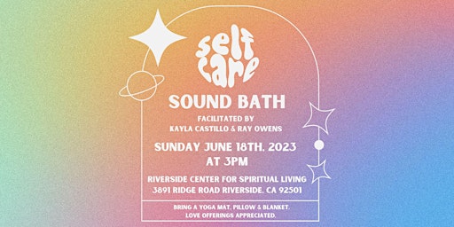 Image principale de Self Care Sound Bath