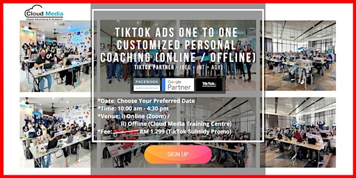 TikTok Partner - TikTok (One to One Coaching) primary image