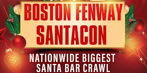 Boston Fenway SantaCon 2023 primary image