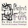 Logo van Paint For Fun Melbourne by Dya Australia