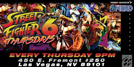 Street Fighter 6 Thursday’s at The Nerd
