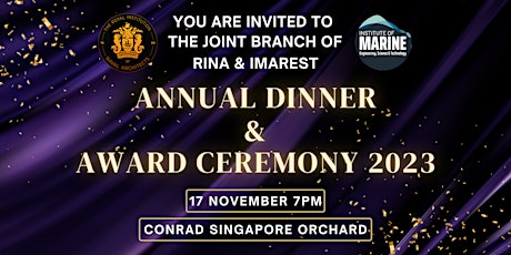 Annual Dinner & Award Ceremony 2023