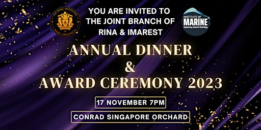 Annual Dinner & Award Ceremony 2023 primary image