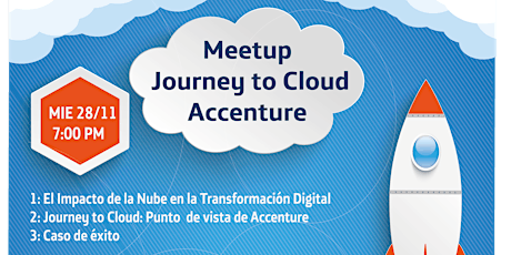 Imagen principal de Evento: Meetup Journey to Cloud Accenture