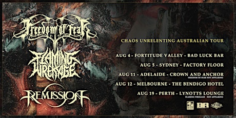 Chaos Unrelenting Australian Tour - Melbourne primary image