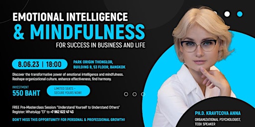 Emotional intelligence and Mindfulness for Success in business and life primary image