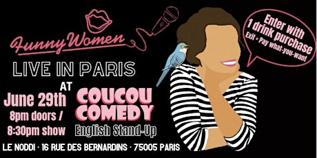 Funny Women at Coucou Comedy: English Stand-Up