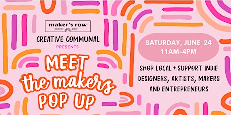 Meet the Makers Summer Market