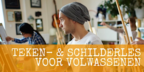 Teken- en schilderles voor volwassenen