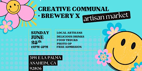 Creative Communal x Brewery X Artisan Market
