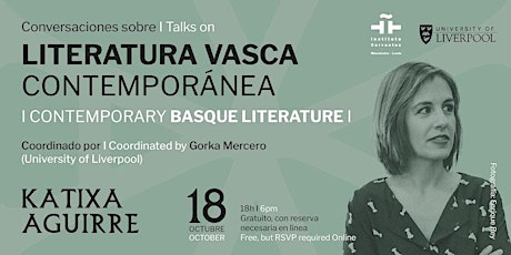 Imagen principal de Conversaciones de literatura vasca contemporánea: Katixa Aguirre