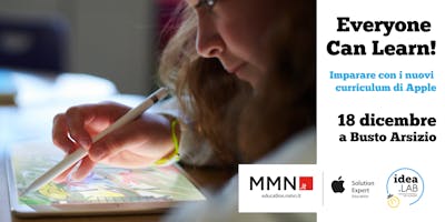 Everyone Can Learn! Imparare con i nuovi curriculum di Apple Everyone Can Learn! Imparare con i nuovi curriculum di Apple