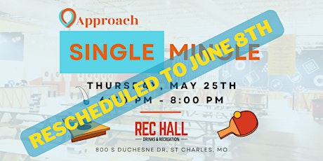 Single Mingle at Rec Hall STL (Reschedule 5/25
