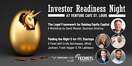 Imagem principal de Investor Readiness Night at Venture Café St. Louis