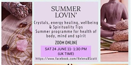 Primaire afbeelding van Summer Lovin': crystals, energy healing, health & wellness
