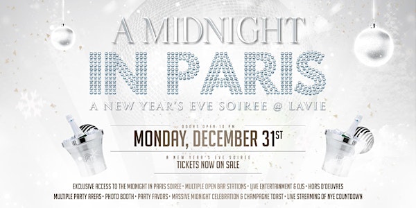 A Midnight in Paris - New Year's Eve Soiree 