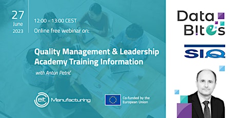 Data Bites: Quality Management & Leadership Academy Training Information
