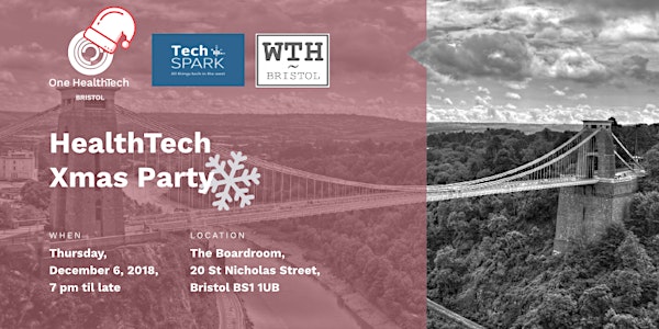 HealthTech Christmas Party in Bristol