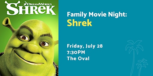 Imagem principal do evento Family Movie Night: Shrek