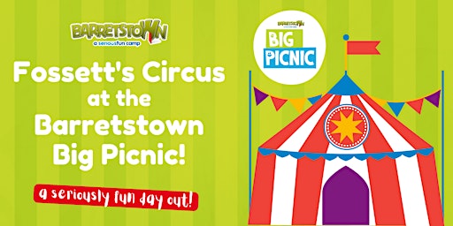 Barretstown Big Picnic 2023 - Fossett's Circus Tickets