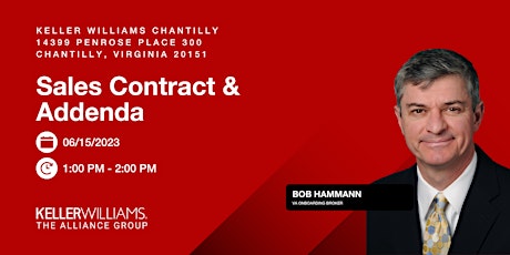 Sales Contract and Addenda with Bob Hammann