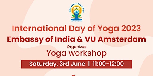 International Day of Yoga, VU Sportscentrum primary image