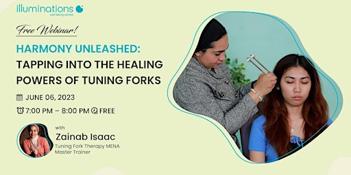 Webinar! Harmony Unleashed: Tapping into the Healing Powers of Tuning Forks primary image