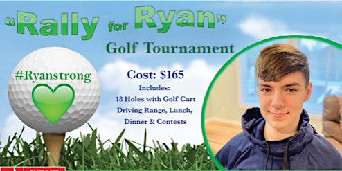 Rally for Ryan 6th Annual Golf Tournament 2024 primary image