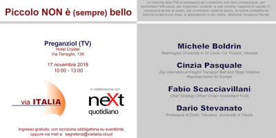 Piccolo NON è (sempre) bello Piccolo NON è (sempre) bello