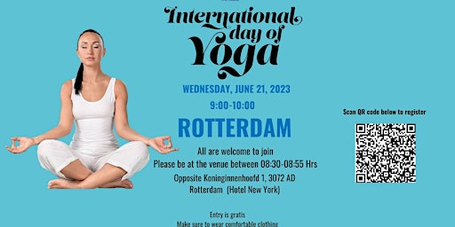 International Day of Yoga, Rotterdam primary image