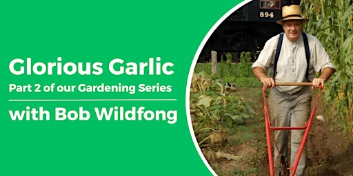 Glorious Garlic Gardening with Bob Wildfong primary image