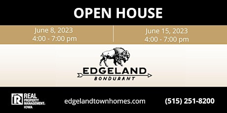 Edgeland  Townhomes Open House RSVP