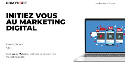 Formation gratuite : Initiez vous au marketing digital - GOMYCODE Maroc primary image
