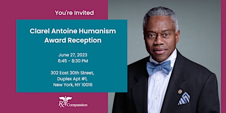 Clarel Antoine Humanism Award Reception