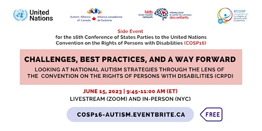 Hauptbild für UN Side Event: National Autism Strategies through the Lens of the CRPD