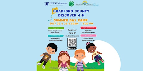 Bradford County Discover 4-H Day Camp