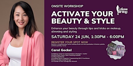 Activate Your Beauty & Style: Makeup Workshop by Carol Gockel