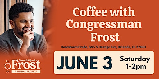 Coffee with Congressman Frost