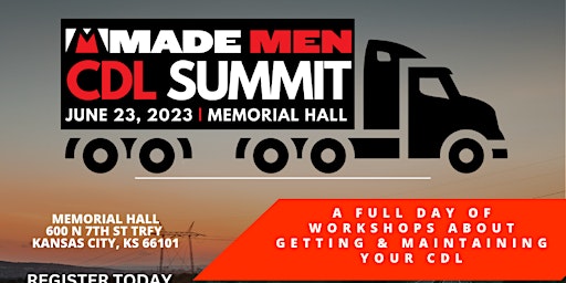 Hauptbild für Made Men CDL Summit|KC Bail Fund