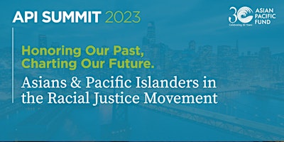 Asian Pacific Fund API Summit 2023 primary image