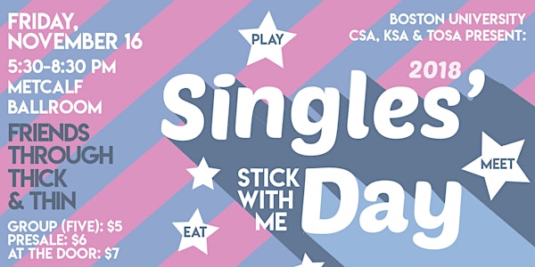 CSA Singles' Day: "Stick with Me"