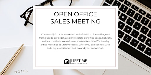 Imagem principal de Embrace Success: Open Office Sales Meeting at Lifetime Realty