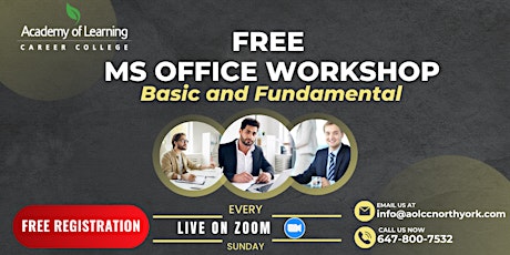 MS Office Workshop FREE | Microsoft Office workshop