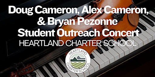 Imagem principal do evento Doug Cameron, Alex Cameron & Bryan Pezonne Concert-Heartland Charter School