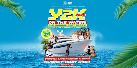 Y2K On The WATER! Old School Boat Party! primary image