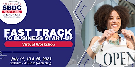 Fast Track to Business Start-Up (Virtual Workshop) primary image