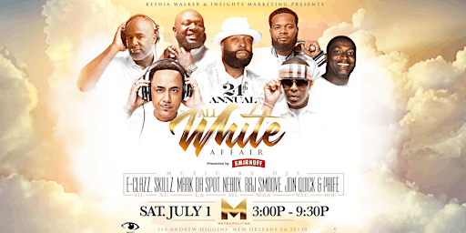 24th Annual  All White DAY-time Affair primary image