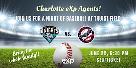eXp Realty Baseball Night with the Charlotte Knights