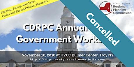 November  2019 CDRPC Local Government Workshop primary image