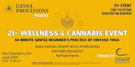Wellness & Cannabis at the Chambery Inn on June 24th